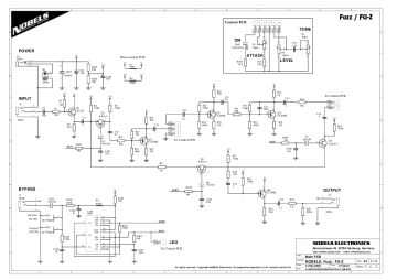 Nobels FUZ ;Fuzz schematic circuit diagram